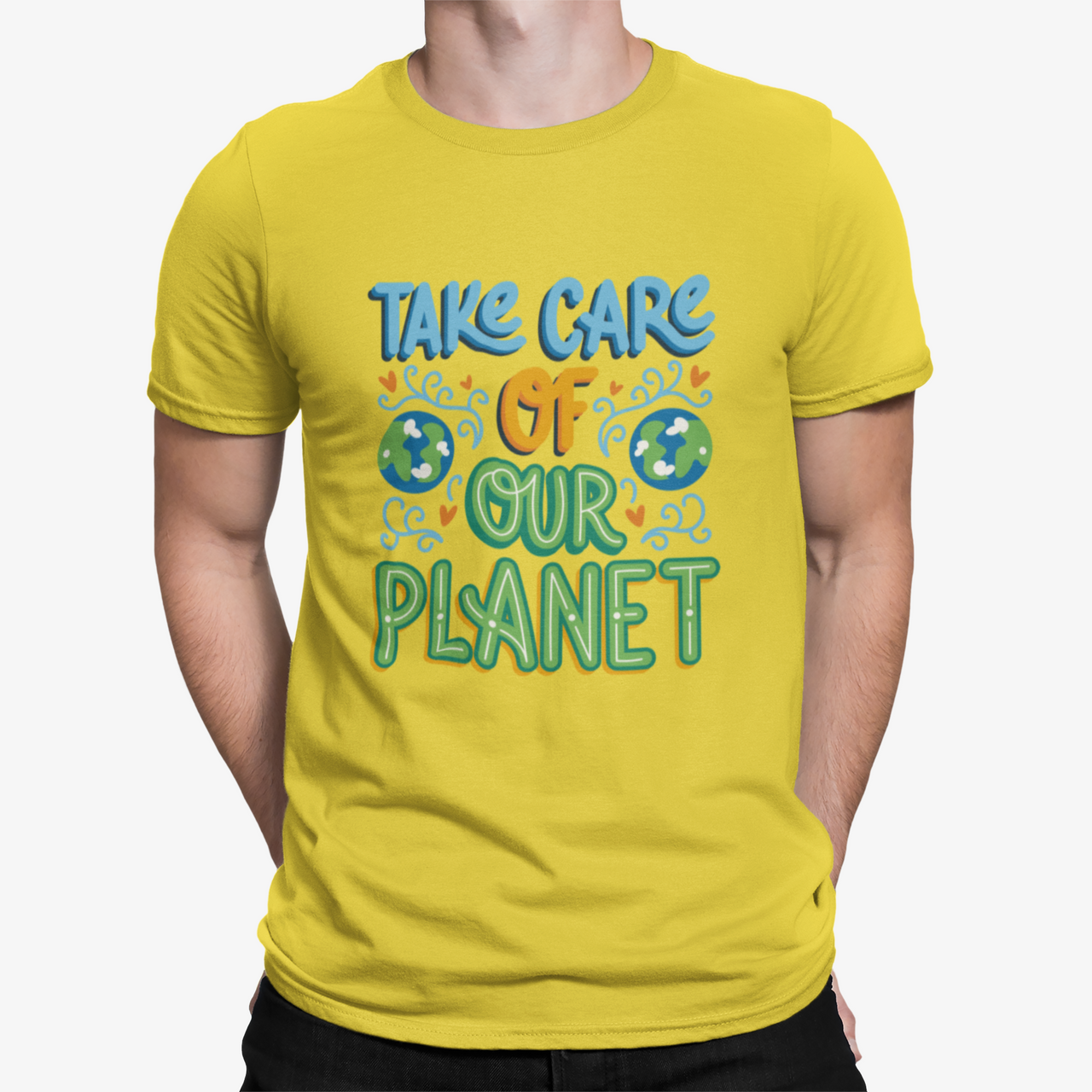 Camiseta Take Care Planet