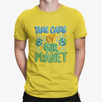 Thumbnail for Camiseta Take Care Planet