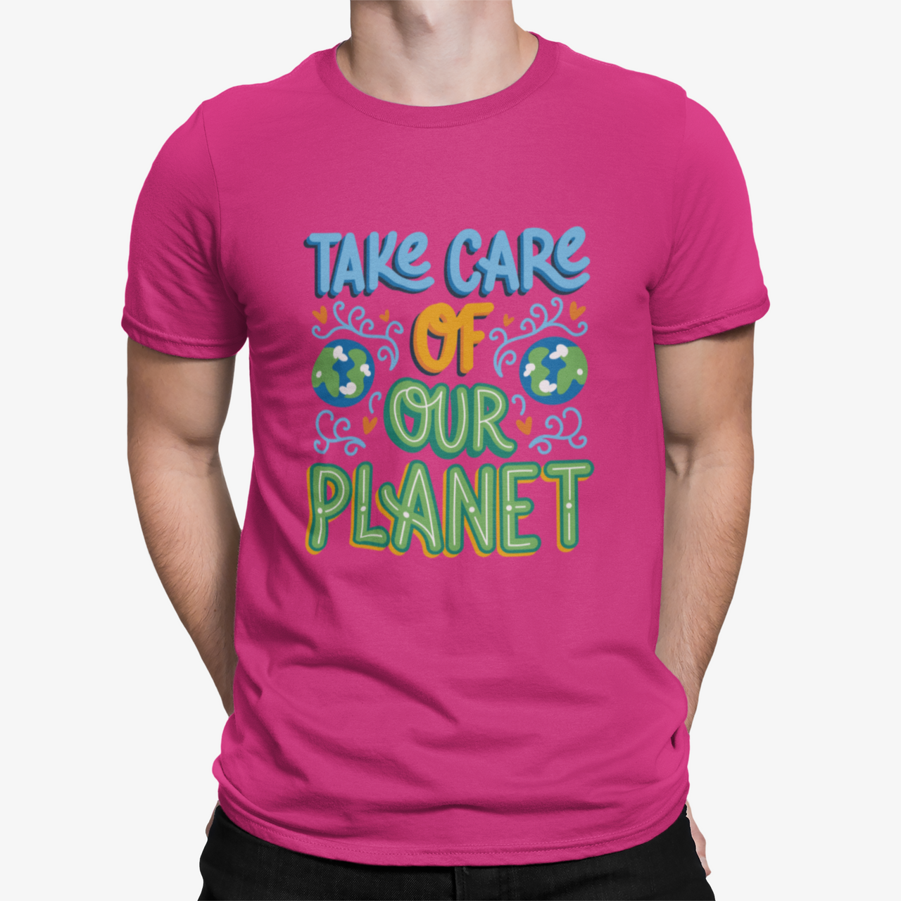 Camiseta Take Care Planet