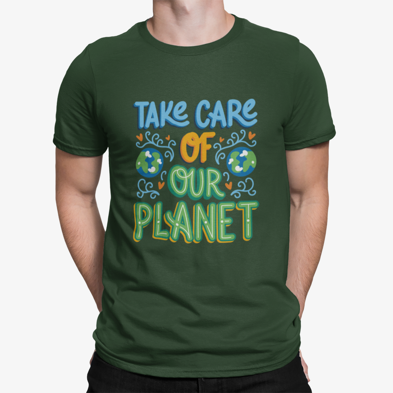 Camiseta Take Care Planet