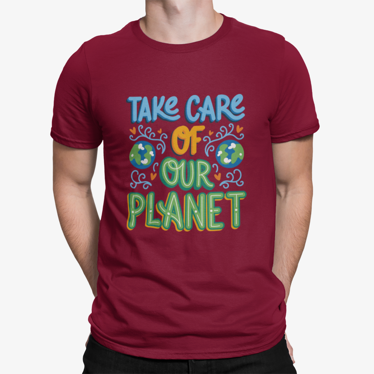 Camiseta Take Care Planet