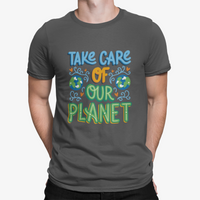 Thumbnail for Camiseta Take Care Planet
