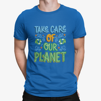 Thumbnail for Camiseta Take Care Planet