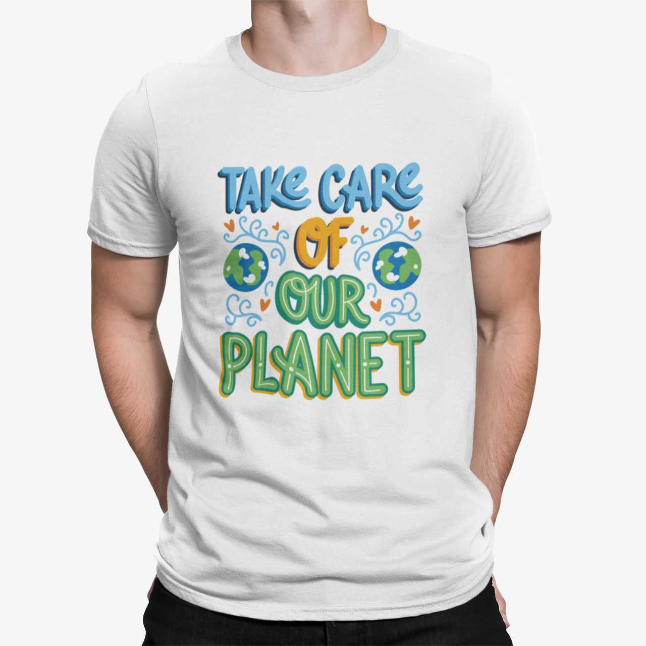 Camiseta Take Care Planet