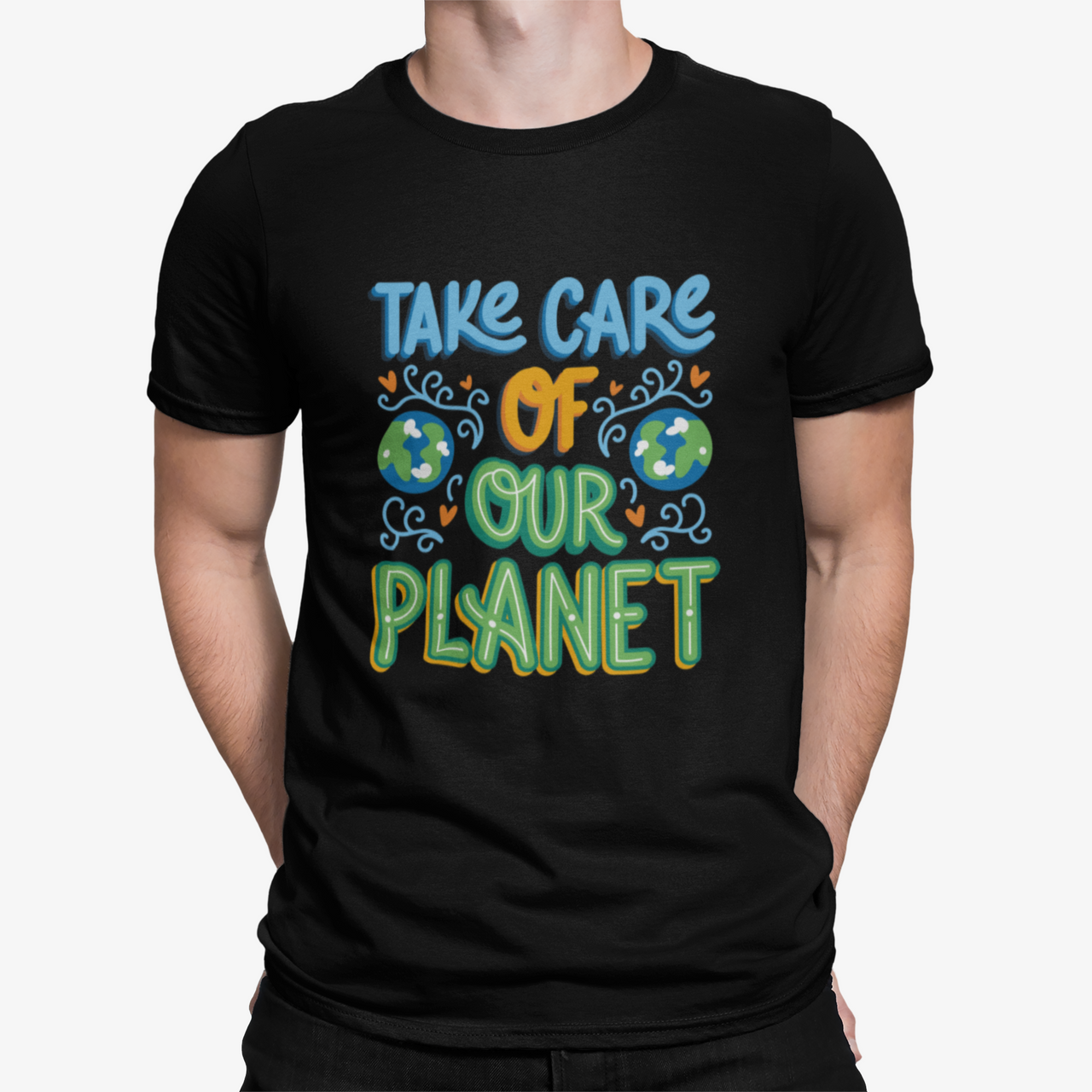 Camiseta Take Care Planet