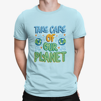 Thumbnail for Camiseta Take Care Planet