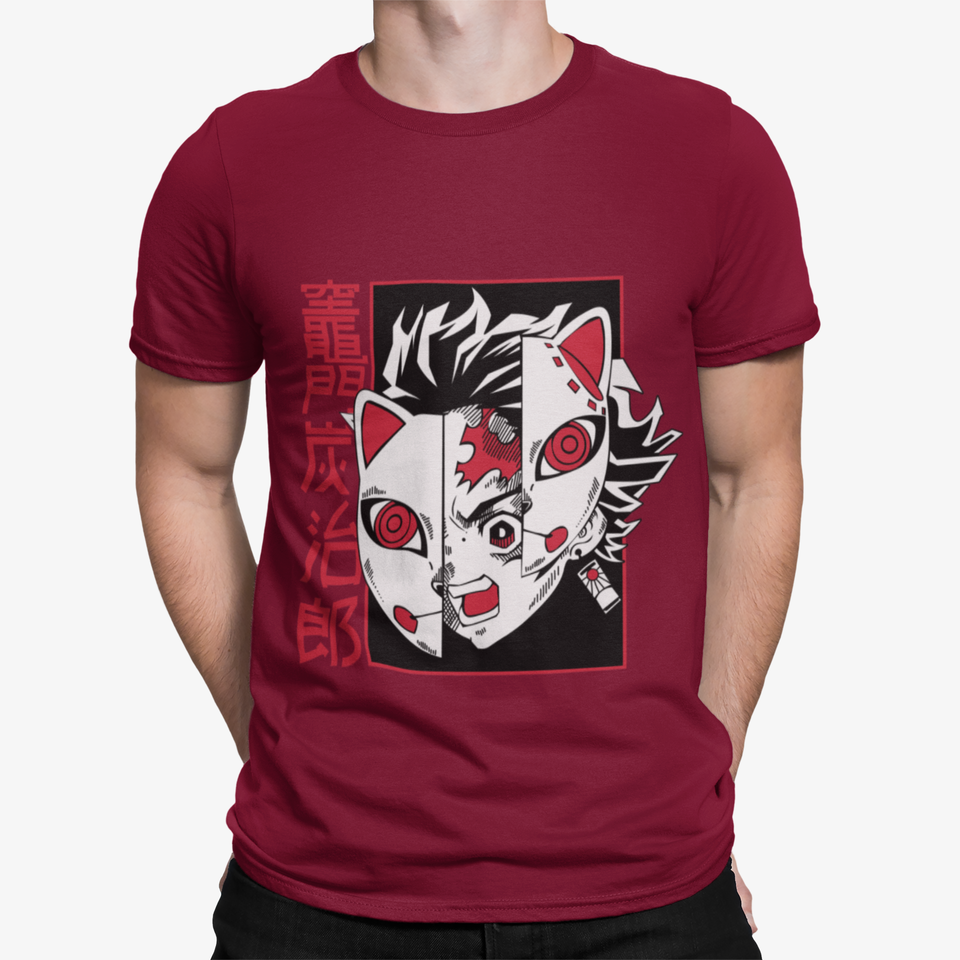 Camiseta Tanjiro Mask