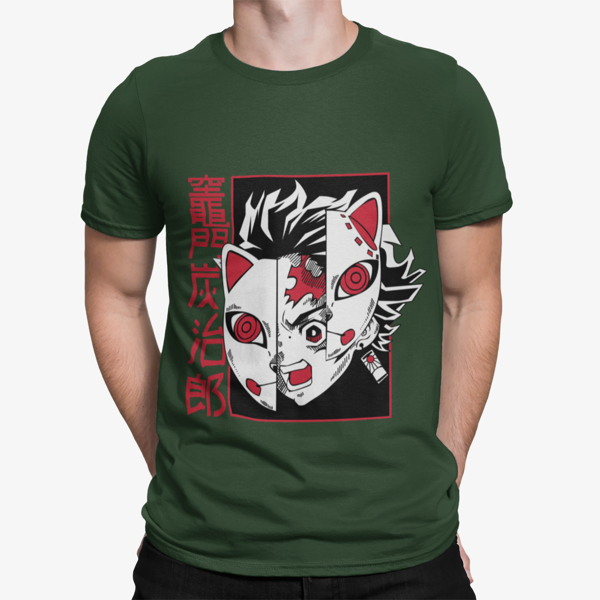 Camiseta Tanjiro Mask