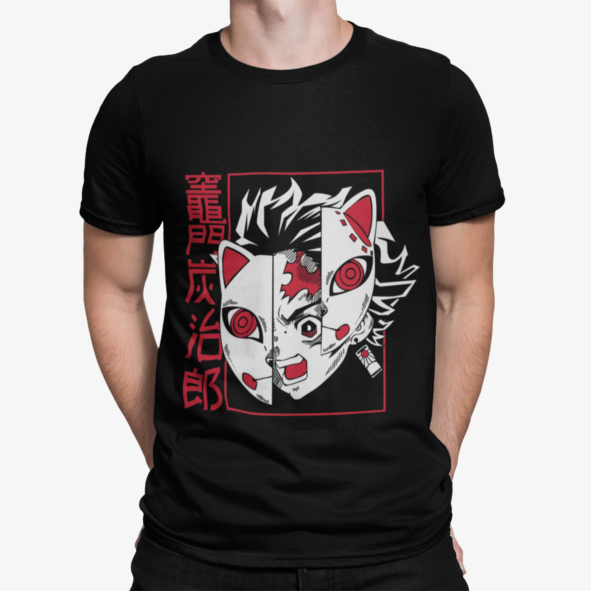 Camiseta Tanjiro Mask