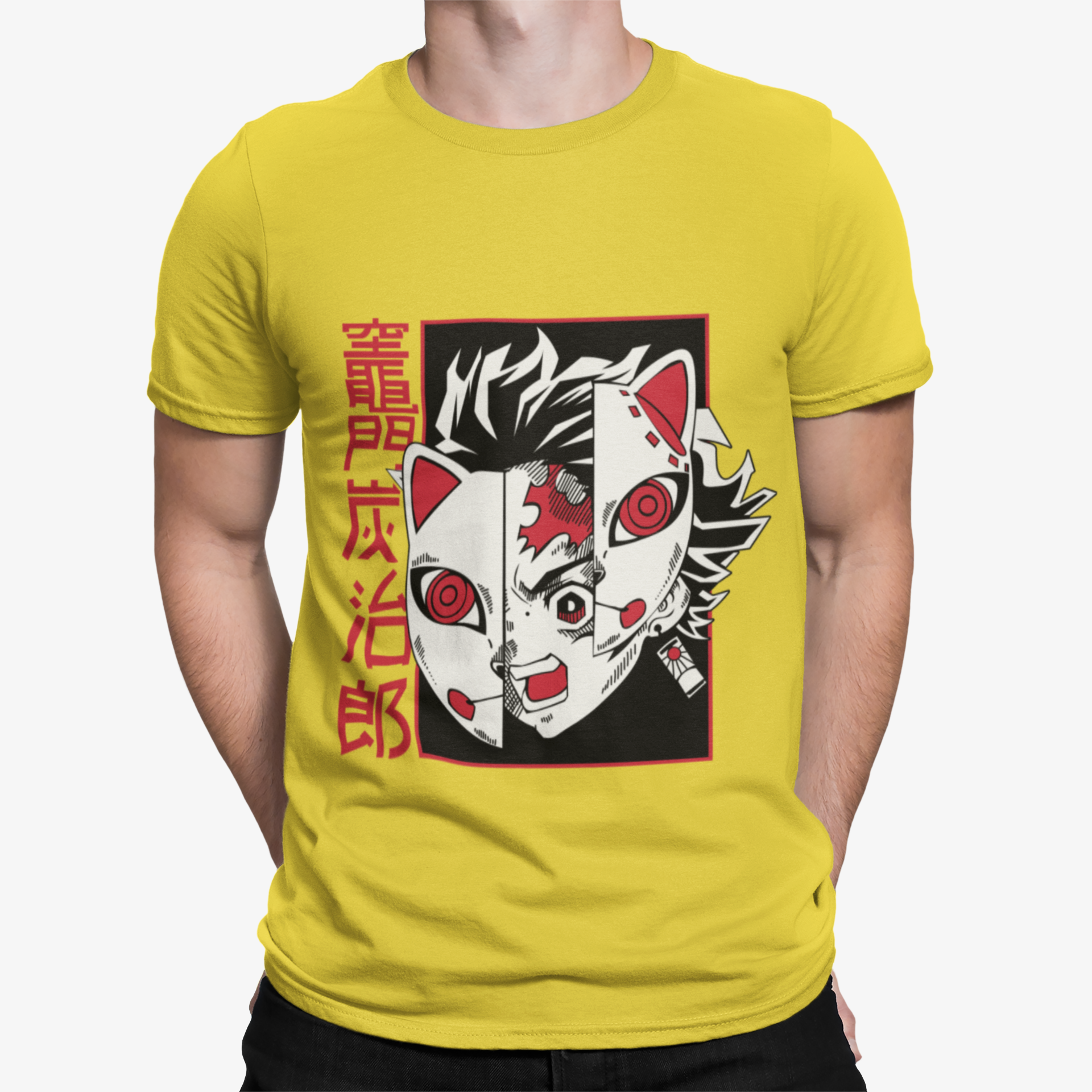 Camiseta Tanjiro Mask