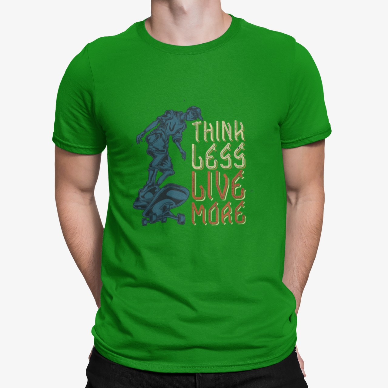 Camiseta Think Less Skate