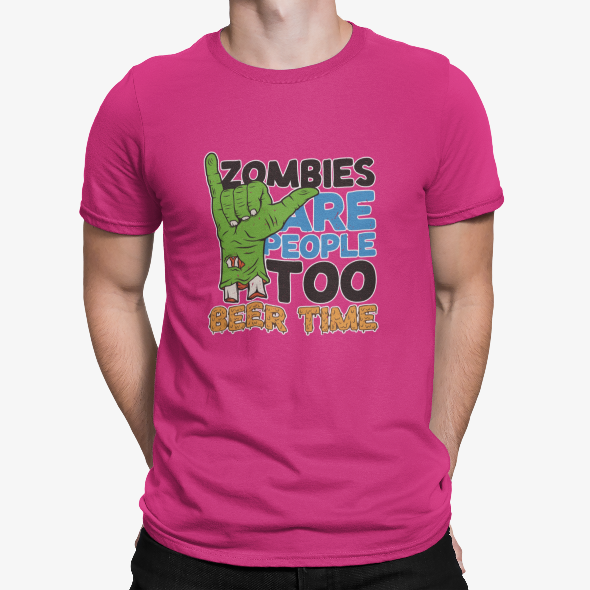 Zombies Beer T-shirt 