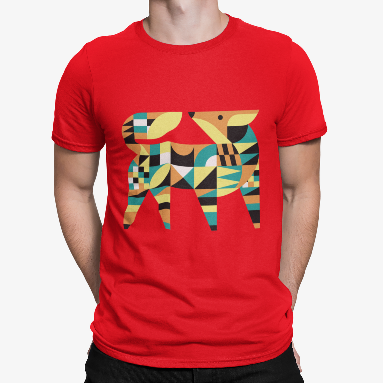 Camiseta Zorro Poligono