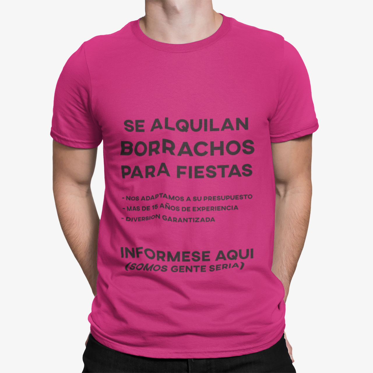 Camiseta Se Alquilan Borrachos