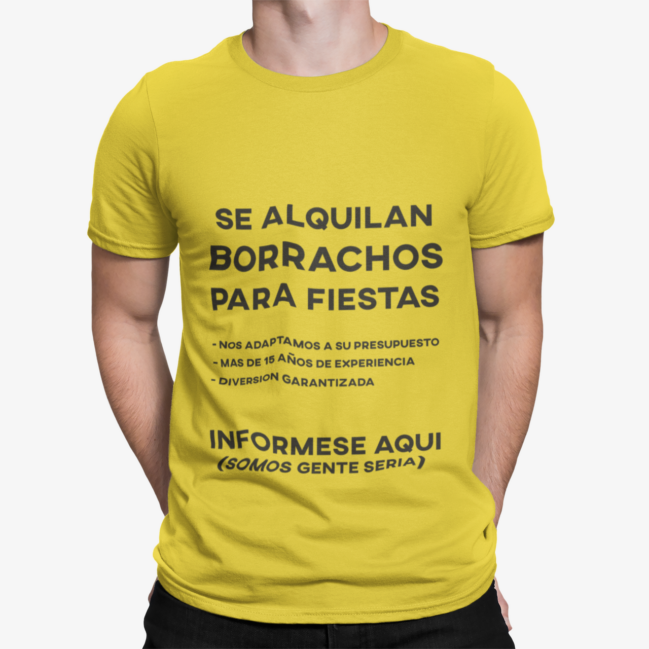 Camiseta Se Alquilan Borrachos