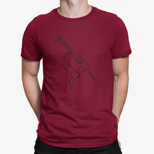 Camiseta Violin Siluet