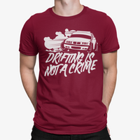 Thumbnail for Camiseta Drifting is not a Crime